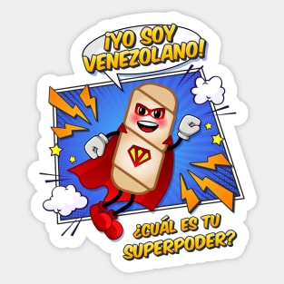 Venezuelan superpower! Sticker